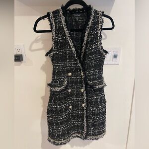 Tweed mini dress